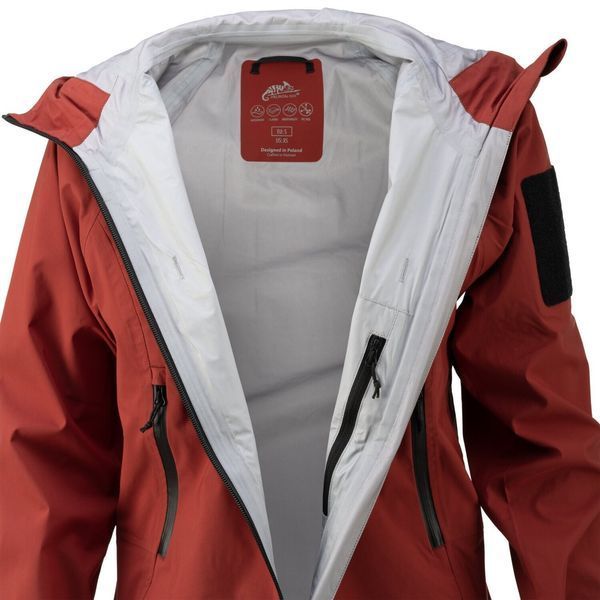 Куртка женская водонепроницаемая с трехслойной мембраной Helikon-Tex Hardshell Squall Shadow Grey P123386 фото