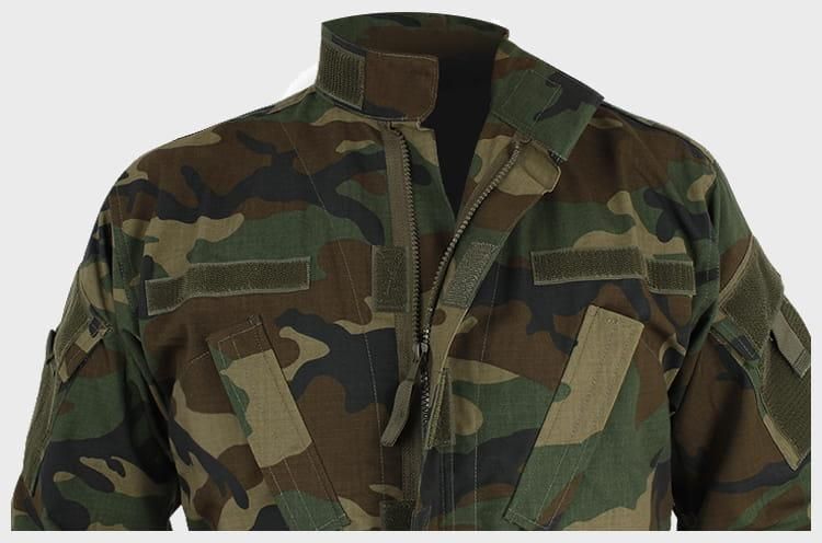 Кітель толстовка 100% бавовна Mil-Tec Teesar ACU Rip-Stop Woodland 11929020- P123447 фото