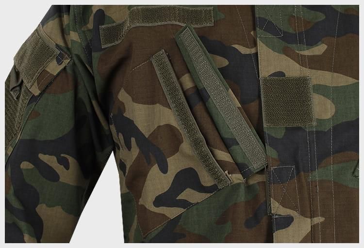 Кітель толстовка 100% бавовна Mil-Tec Teesar ACU Rip-Stop Woodland 11929020- P123447 фото