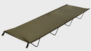 Раскладушка складная походная кровать из стали Mil-tec Olive 14406000 P123319 фото