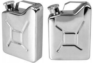 Фляга из нержавеющей стали в форме канистры Mil-Tec Jerry can 170 мл 14525000 P123594 фото