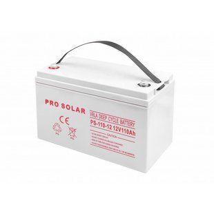 Аккумулятор Volt Polska DEEP CYCLE VPRO SOLAR 12V 110Ah 6AKXDEEP10 W2222 фото