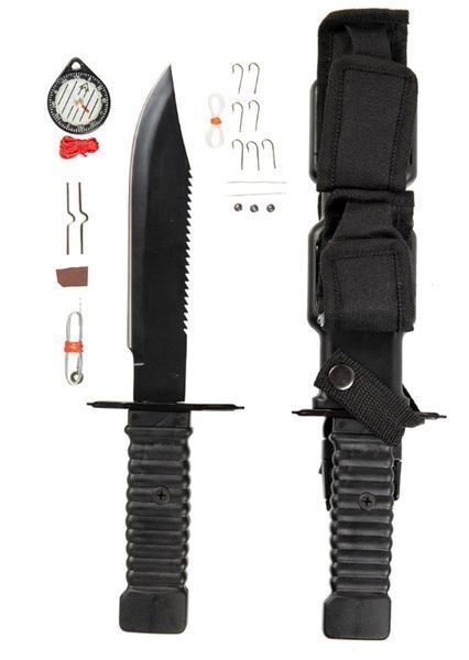 Нож Mil-Tec Special Forces Survival Knife + набор для виживания 15368000 M1255551378 фото