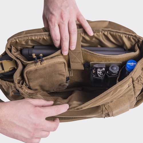 Сумка тактическая через плечо Helikon-Tex Olive Green Cordura Black TB-UCM-CD-01 P123756942 фото
