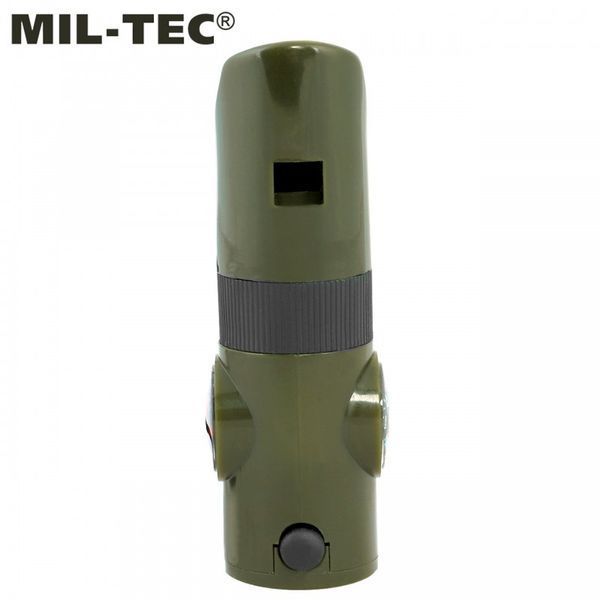 Свисток многофункциональный 6-в-1 свисток компас фонарик Mil-Tec EDC 16328401 P1382 фото