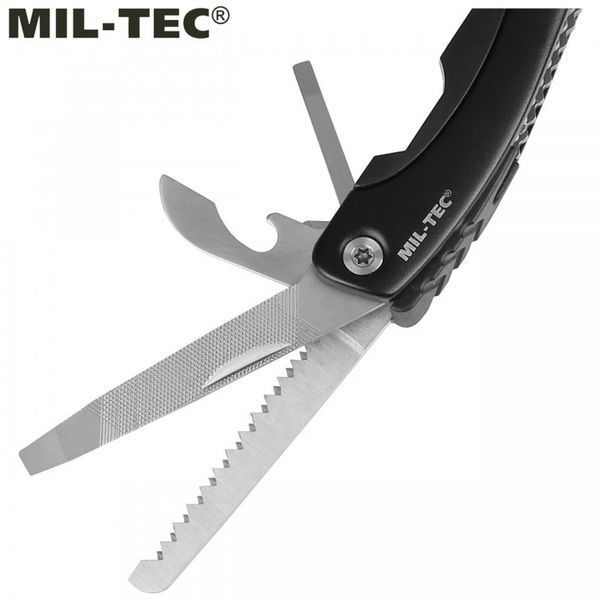 Мультитул Mil-Tec Kombi 9в1 Black 15402002 P1236 фото