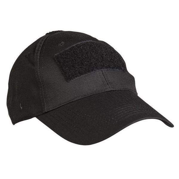 Бейсболка кепка Mil-Tec Baseball Cap Black 12319002 P1216 фото