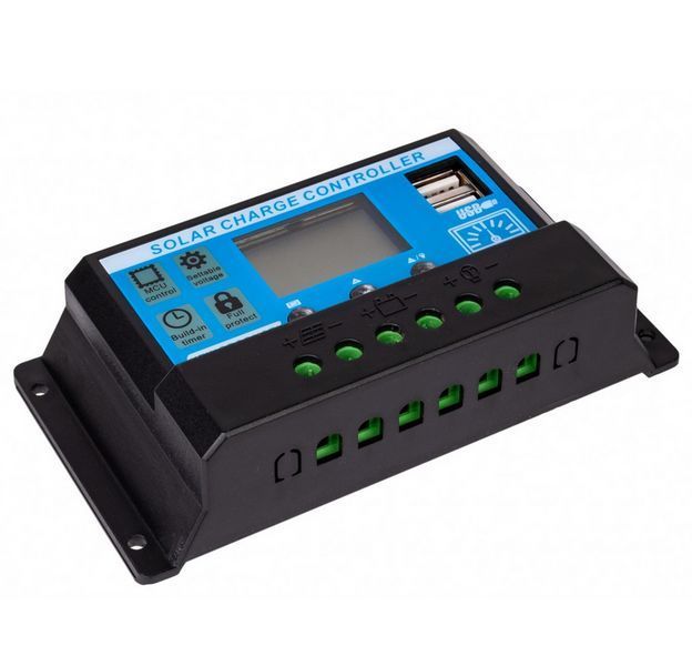 Регулятор сонячний Volt Polska SOL PWM 20A 2xUSB 3IPSSOLU20 W2110 фото