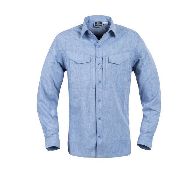 Рубашка тактическая Helikon-Tex Defender Mk2 Gentleman Grey D/R KO-DGM-PO-0119Z P1237083 фото