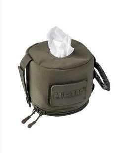 Подсумок для туалетной бумаги или салфеток Mil-Tec TISSUE CASE OLIV 16000101 A7793 фото