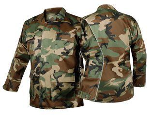 Кітель толстовка Mil-Tec BDU T/C Woodland 11801020- P123437 фото