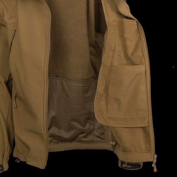 Куртка вітрозахисна Helikon-Tex GUNFIGHTER Coyote KU-GUN-FM-11 M1255551445 фото