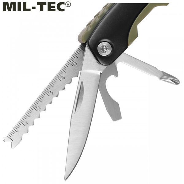 Мультитул Mil-Tec Kombi 9в1 OLIVE 15402001 P1237 фото