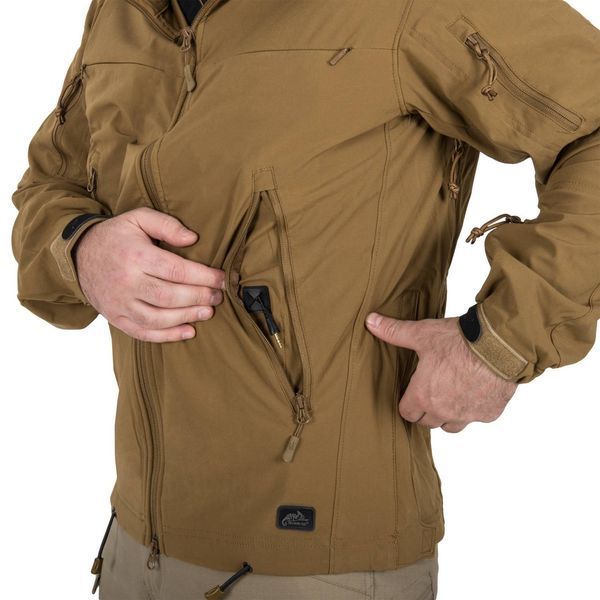 Ветрозащитная Куртка Helikon-Tex COUGAR QSA + HID Soft Shell Windblocker Foliage Green M1255551559 фото