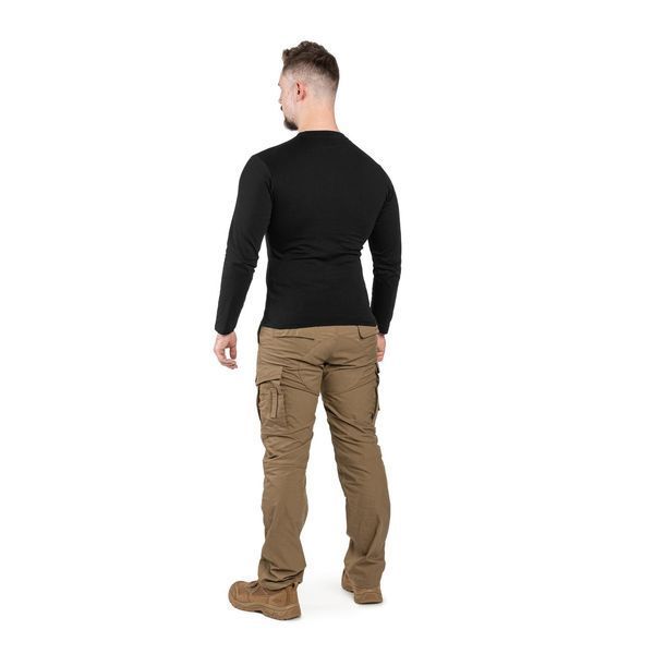 Футболка с длинным рукавом Mil-tec LANGARMSHIRT CO Black 11065002- A8992 фото