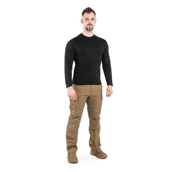 Футболка с длинным рукавом Mil-tec LANGARMSHIRT CO Black 11065002- A8992 фото