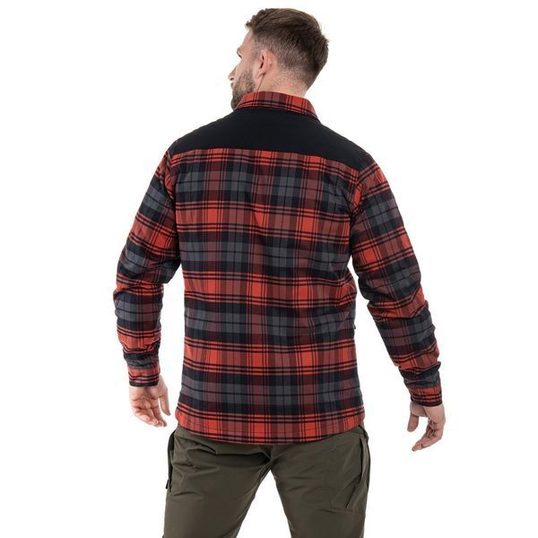 Рубашка тактическая Helikon-Tex Winter Warden Shirt - Slate Crimson Plaid KO-WWS-PB-PJ A9109 фото