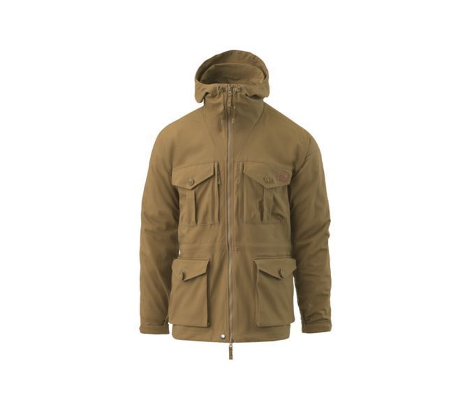 Куртка Helikon-Tex SAS Smock - Duracanvas - Earth Brown KU-SAS-DC-0A A8189 фото