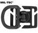 Набір карабінів і обертових кілець Mil-Tec DURAFLEX MOLLE D-RING S-HOOK Black 13457602 P1236758 фото 8