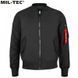 Куртка бомбер Mil-Tec MA1 FLYERS Black 10401502- P1384 фото 3