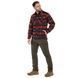 Рубашка тактическая Helikon-Tex Winter Warden Shirt - Slate Crimson Plaid KO-WWS-PB-PJ A9109 фото 2