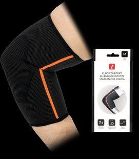 Налокотник эластичный REIS REIS-MED SUP-ELBOW B черный A9323 фото