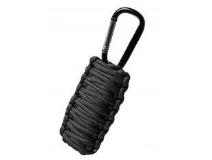 Комплект для виживання Mil-Tec Paracord Survival Kit Small Black 16027602- P123598 фото