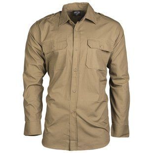 сорочка Mil-Tec Ripstop Coyote D/R 10915005- M125555880 фото
