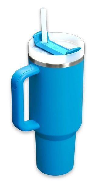 Термокружка Stanley Quencher H2.O FlowState Tumbler 1,18L 10-11824-268 Azure A9437 фото