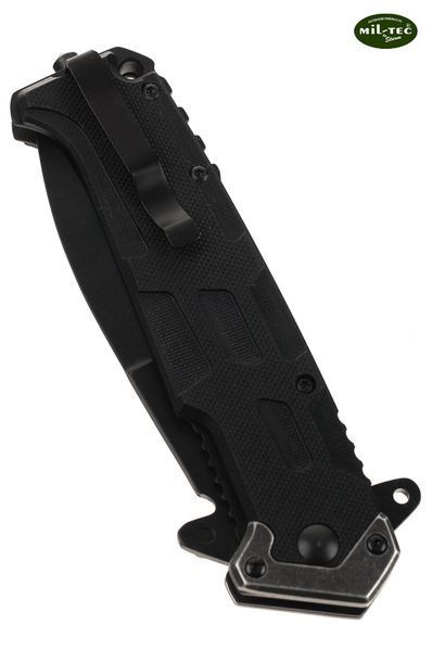 Складной нож Mil-Tec ASSAULT BLACK G10 EDC 15325500 M1255551383 фото