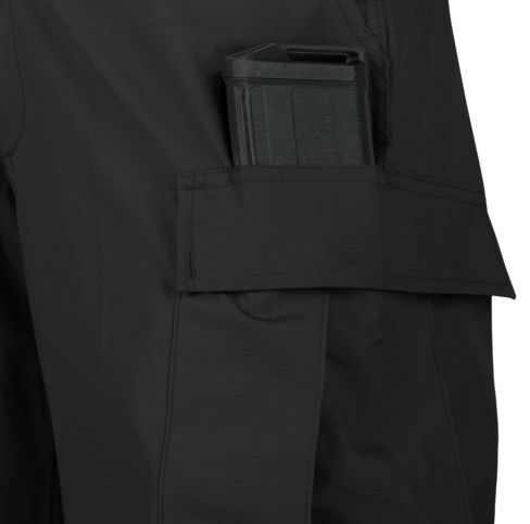 Шорти тактичні Helikon-Tex BDU Shorts - Cotton Ripstop - Black SP-BDK-PR-01 A8261 фото