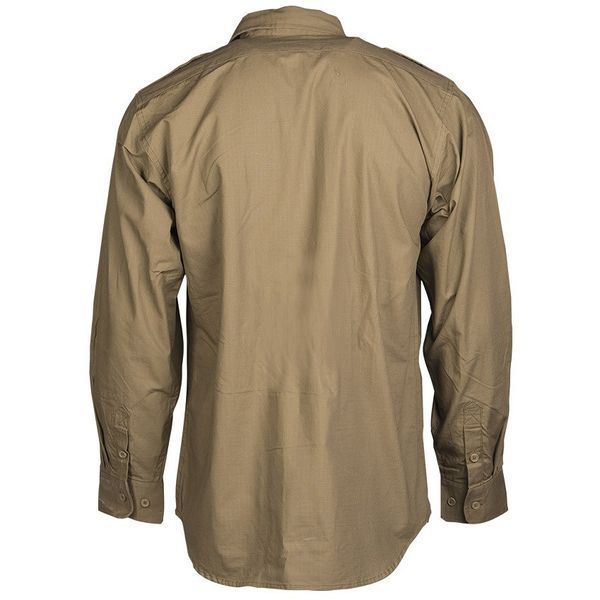 сорочка Mil-Tec Ripstop Coyote D/R 10915005- M125555880 фото