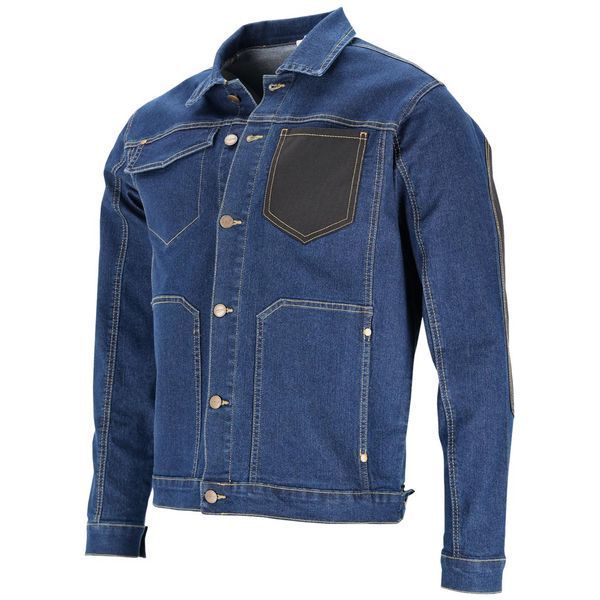 Толстовка защитная рабочая REIS DENIM JEANS303-J иссиня-черный GB S A9474 фото