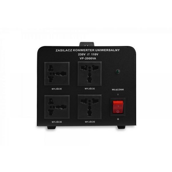 Преобразователь напряжения Volt Polska VP 2000 230VAC/110VAC 5K230110200 W2213 фото