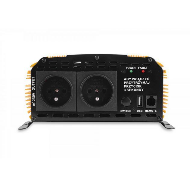 Перетворювач напруги інвертор Volt Polska SINUS PLUS 1500 12/230 V (1000/1500W) + PILOT W2112 фото