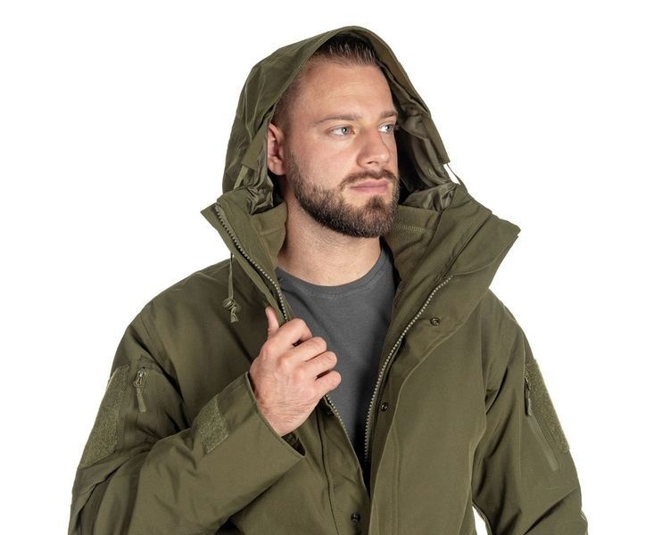 Куртка водонепроницаемая со съемной флисовой подкладкой Mil-Tec ECWCS Wet Weather Gen.II Ranger Green 10616012 P1236810 фото