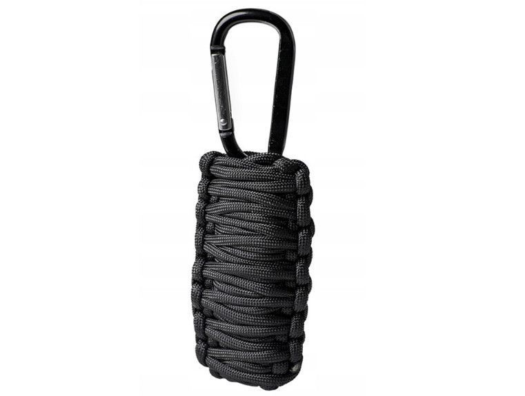 Комплект для виживання Mil-Tec Paracord Survival Kit Small Black 16027602- P123598 фото