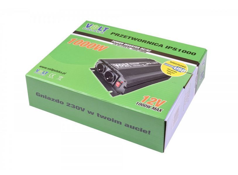 Перетворювач напруги Інвертор Volt Polska IPS 1000 12/230 V (700/1000W) 3IPS100012 W2058 фото