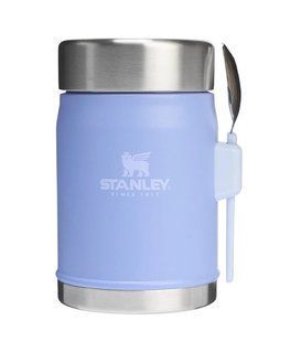 Термос для еды Stanley Termos Obiadowy ze Sztućcem CLASSIC 0,4L Hydrangea 10-09382-110 A9502 фото