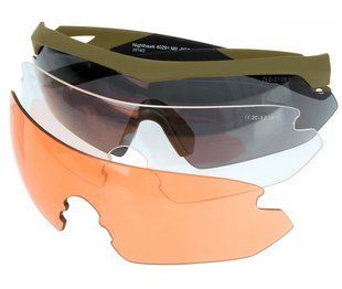 Баллистические солнцезащитные очки Swisseye Nighthawk Coyote 15624635 M1255551911 фото