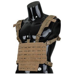 Жилет тактичний Mil-Tec Chest Rig LaserCut Coyote 13530419 P1239 фото