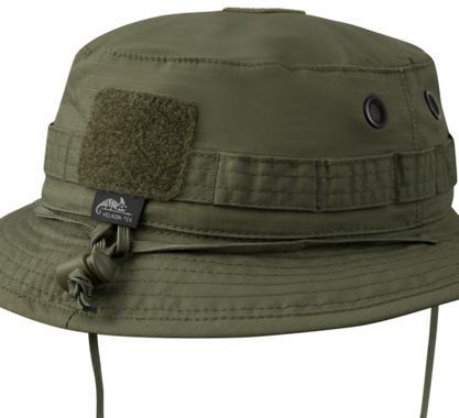 Панама тактическая Helikon-Tex Boonie Hat Mk2 - PolyCotton Stretch Ripstop - RAL 7013 KA-BMK-SP-81 A8941 фото