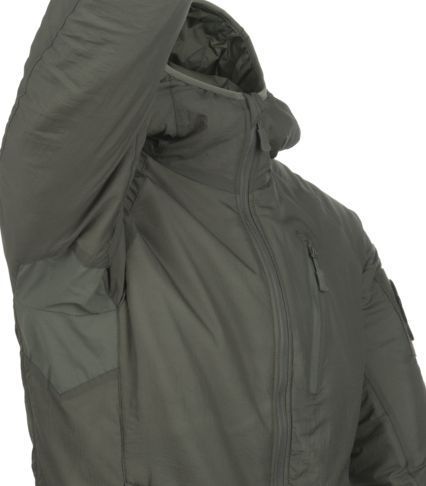 Куртка Helikon-Tex WOLFHOUND Hoodie Jacket - Climashield&reg; Apex 67g - Taiga Green KU-WLH-NL-09 A8598 фото