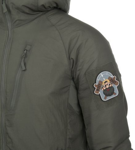 Куртка Helikon-Tex WOLFHOUND Hoodie Jacket - Climashield&reg; Apex 67g - Taiga Green KU-WLH-NL-09 A8598 фото
