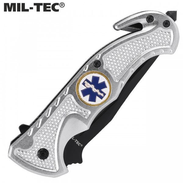Складной нож, Стеклобой Mil-Tec Rescure Paramedic Silver 15323018 M1255551385 фото
