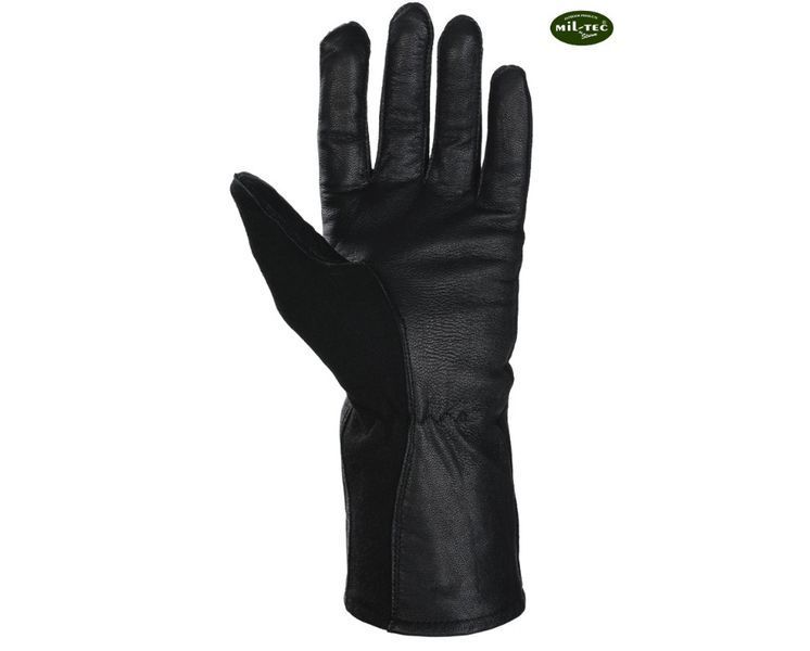Рукавички Рукавиці outdoor термостійкі Mil-Tec NOMEX Black 12523002 P1236712 фото