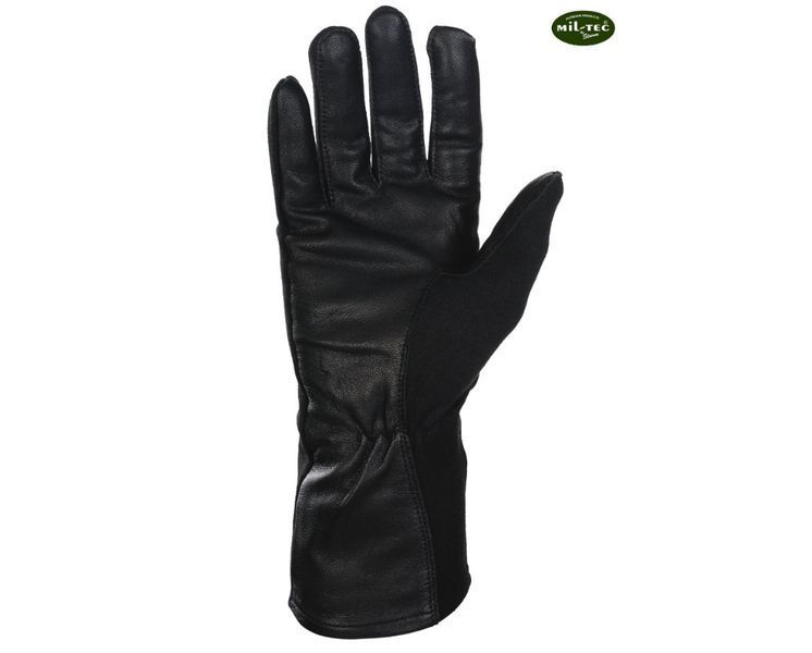Рукавички Рукавиці outdoor термостійкі Mil-Tec NOMEX Black 12523002 P1236712 фото