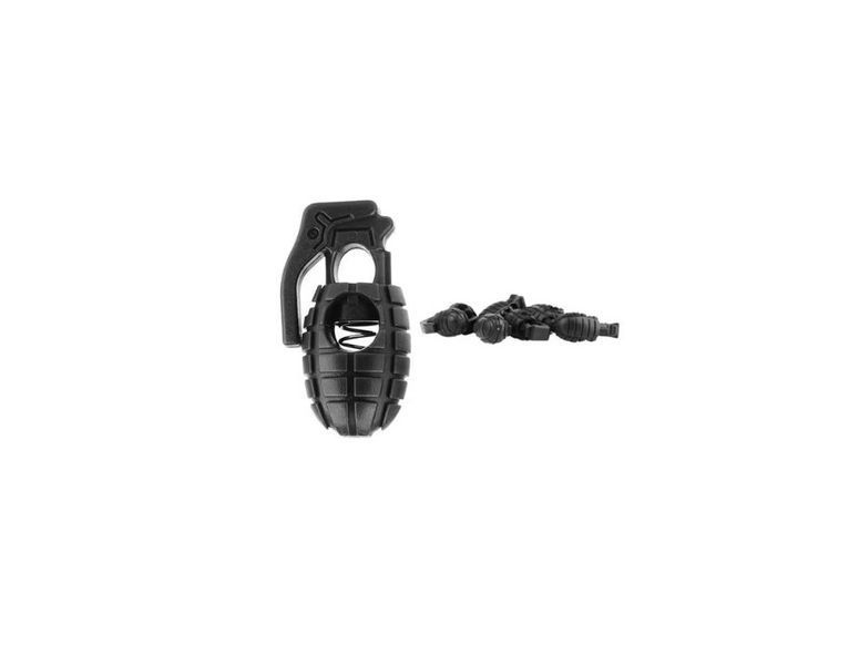 Набір стопорів у формі ручної гранати Mil-Tec Pineapple 10 шт Black 13458232 P1236760 фото