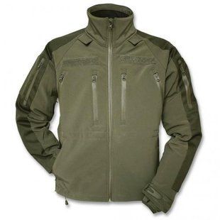 Толстовка флісова тришарова Mil-Tec Plus Cold Weather Jacket Fleece OLIV J 10855601- P123422 фото
