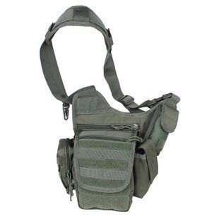 Сумка багатофункціональна Mil-Tec Multifunction Sling Bag Olive 13726501 M912 фото